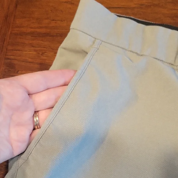 Nike Tan Flat Front Bermuda Shorts - Picture 2 of 9